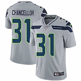 Nike Seattle Seahawks #31 Kam Chancellor Grey Alternate NFL Vapor Untouchable Limited Jersey,baseball caps,new era cap wholesale,wholesale hats